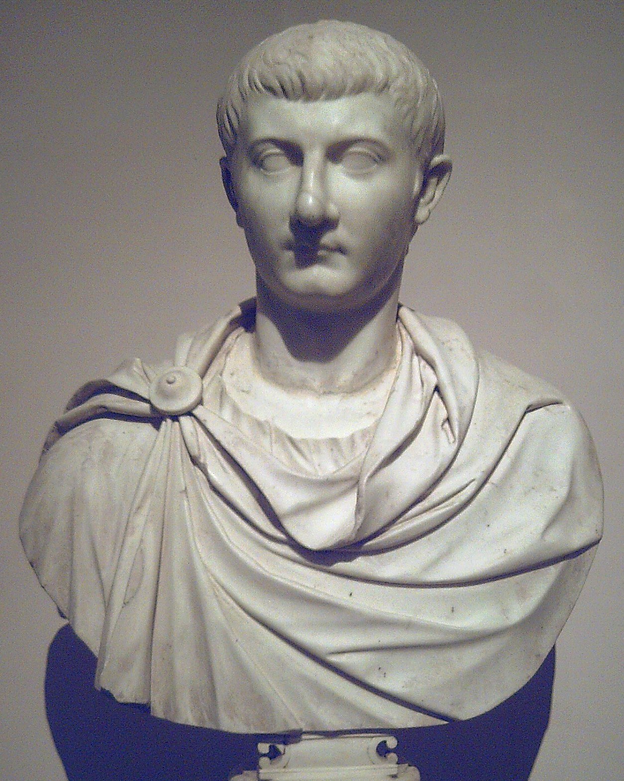 Marble bust of Drusus the Younger, Museo del Prado, Madrid