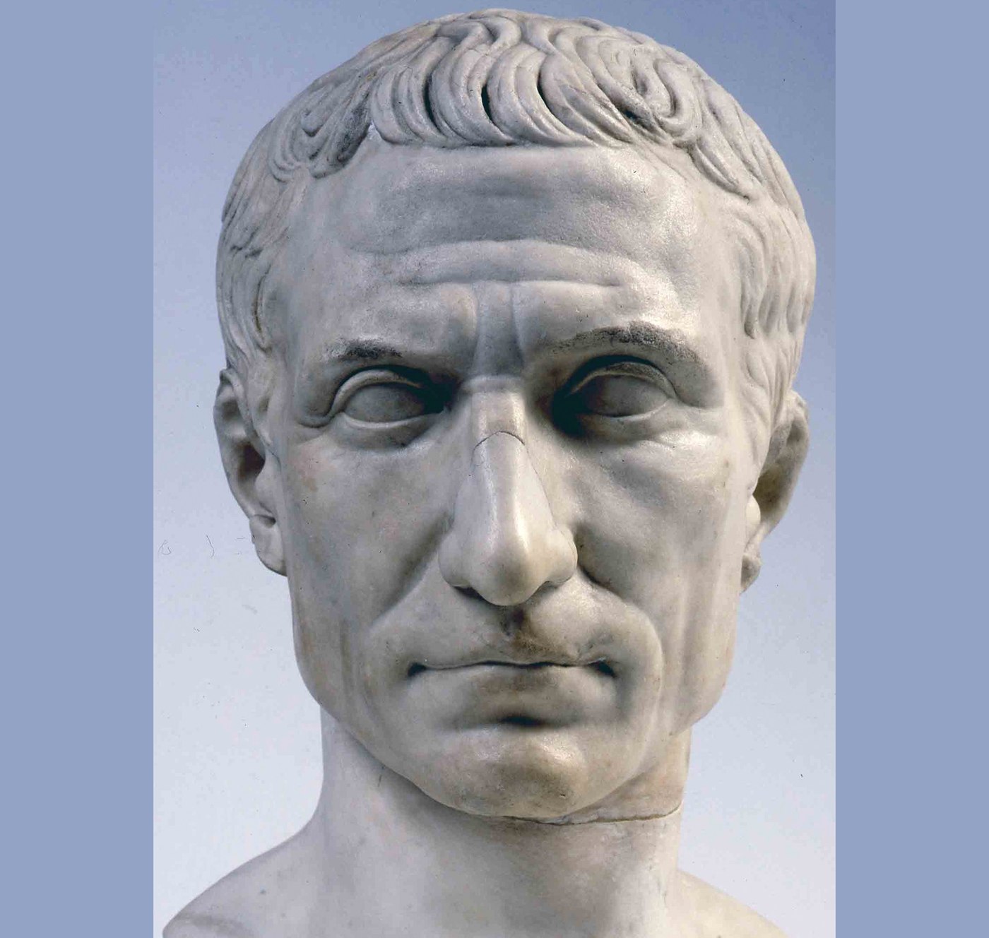 Marble portrait bust of Julius Caesar, the "Chiaramonti Caesar", Vatican Museums
