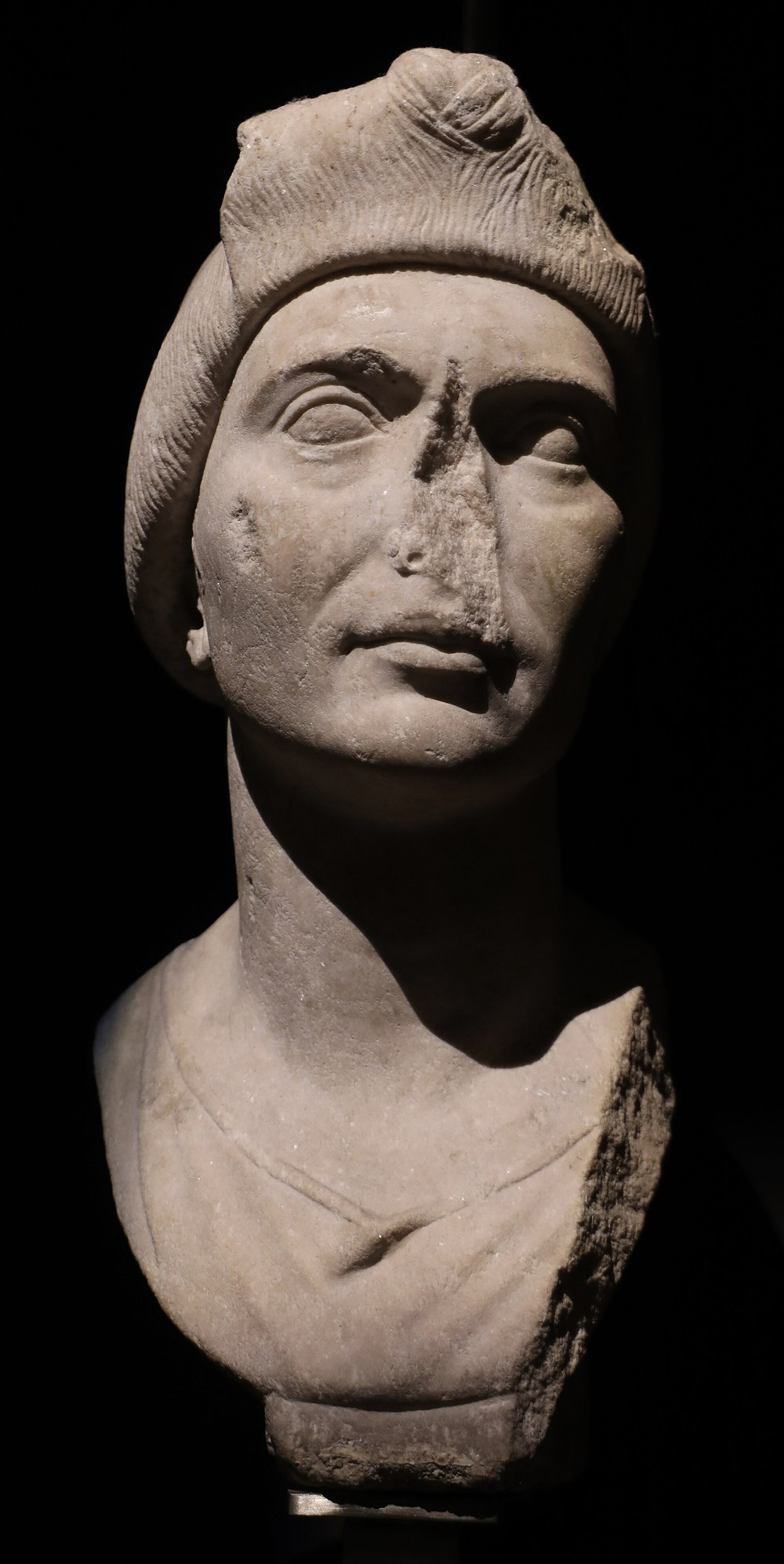 Marble bust of a Roman woman identified as Octavia Minor, from Nicomedia, Istanbul Archaeological Museums